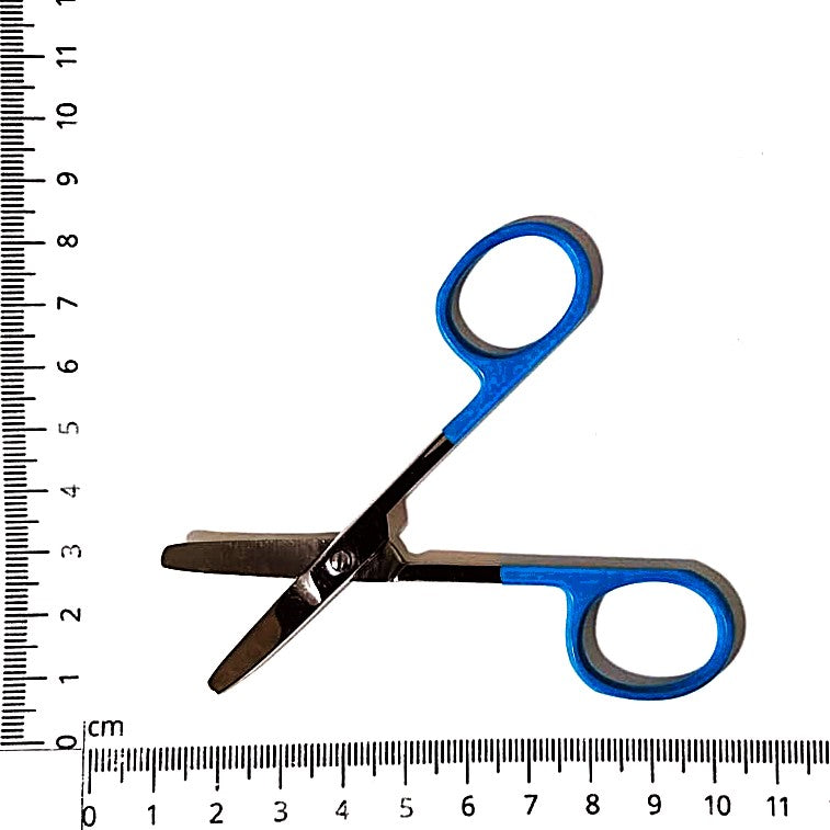Mini Babyschere, Baby-Nagelschere, Gesichtsschere, Ohrenschere, Pfotenschere, 9cm