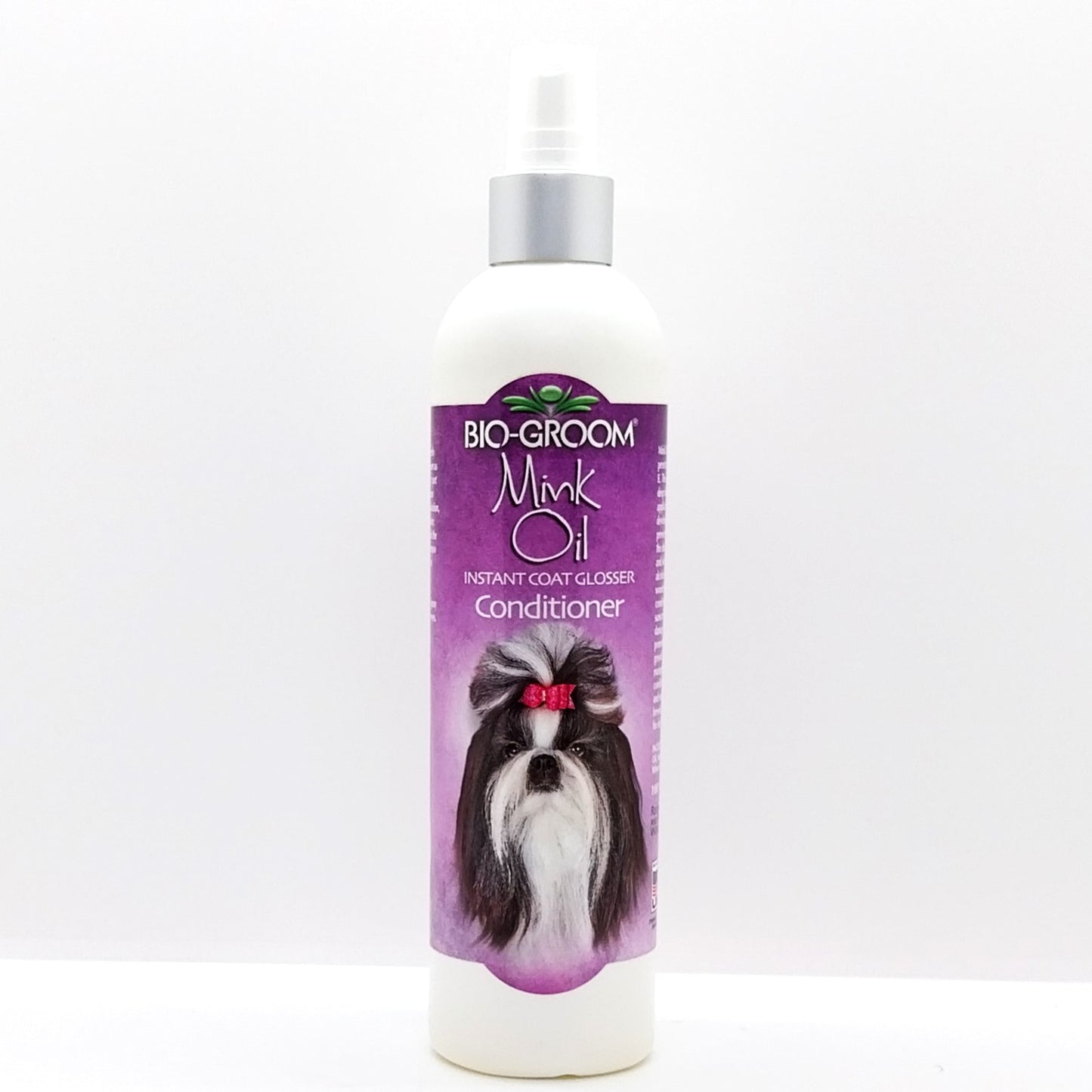 Bio Groom Mink Oil Conditioner - Sofortiger Glanz und Sonnenschutz, Nerzöl Spray-Conditioner, 355 ml