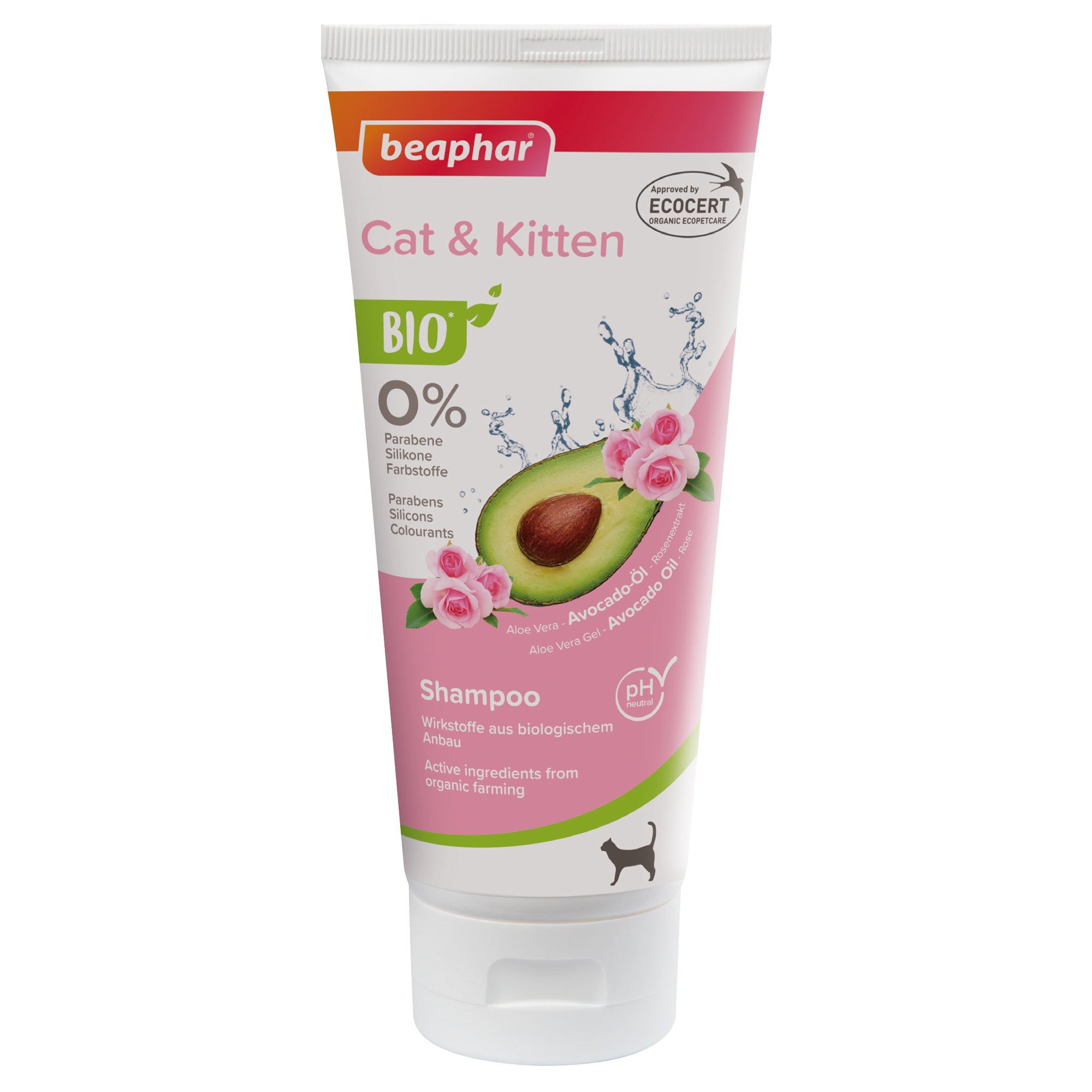 Beaphar Bio Shampoo Cat & Kitten Katze 200ml