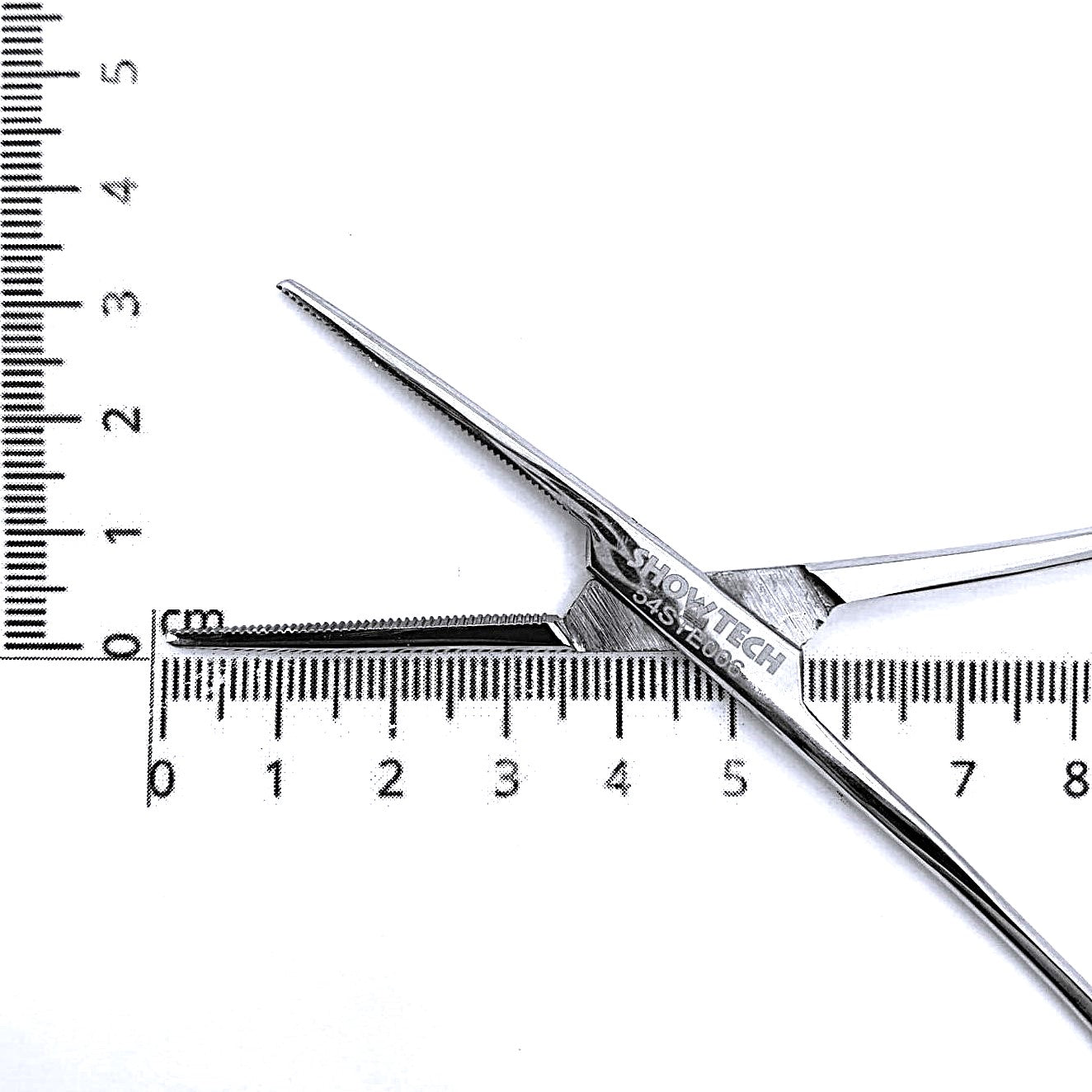 Show Tech Ear Forceps Pro, Ohren- Haarzupfzang zur Entfernung der Haare aus dem Ohr, 14 cm