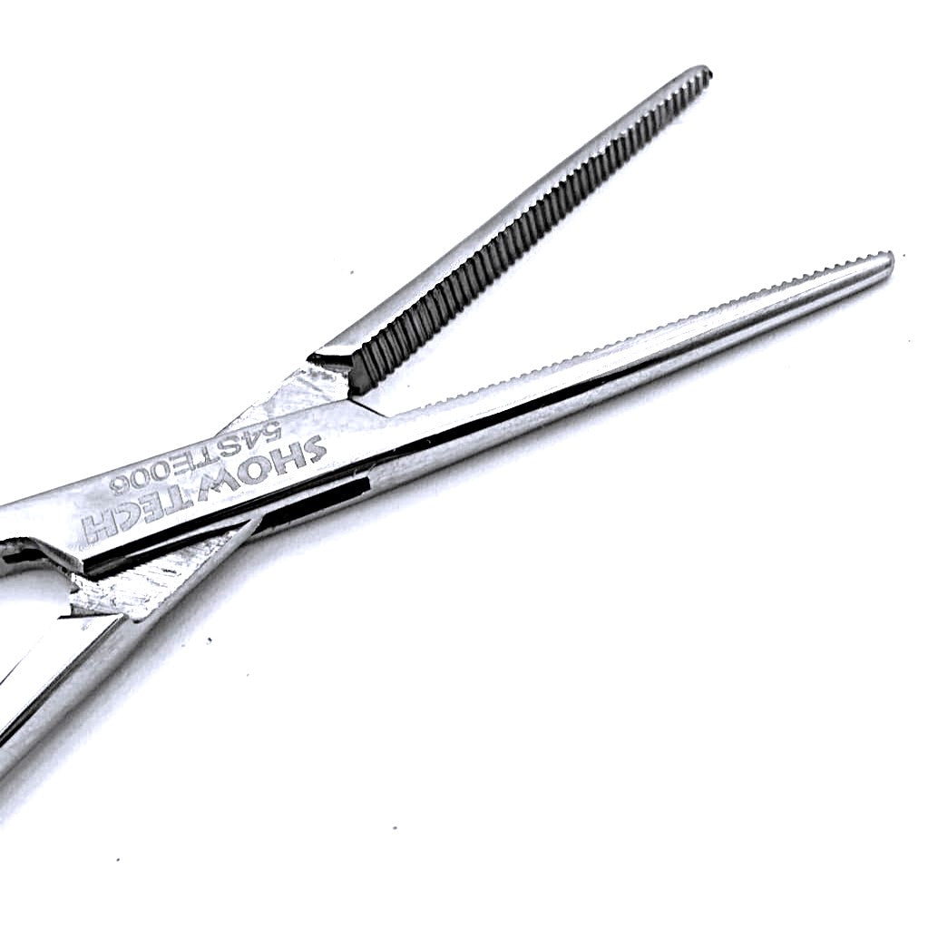 Show Tech Ear Forceps Pro, Ohren- Haarzupfzang zur Entfernung der Haare aus dem Ohr, 14 cm