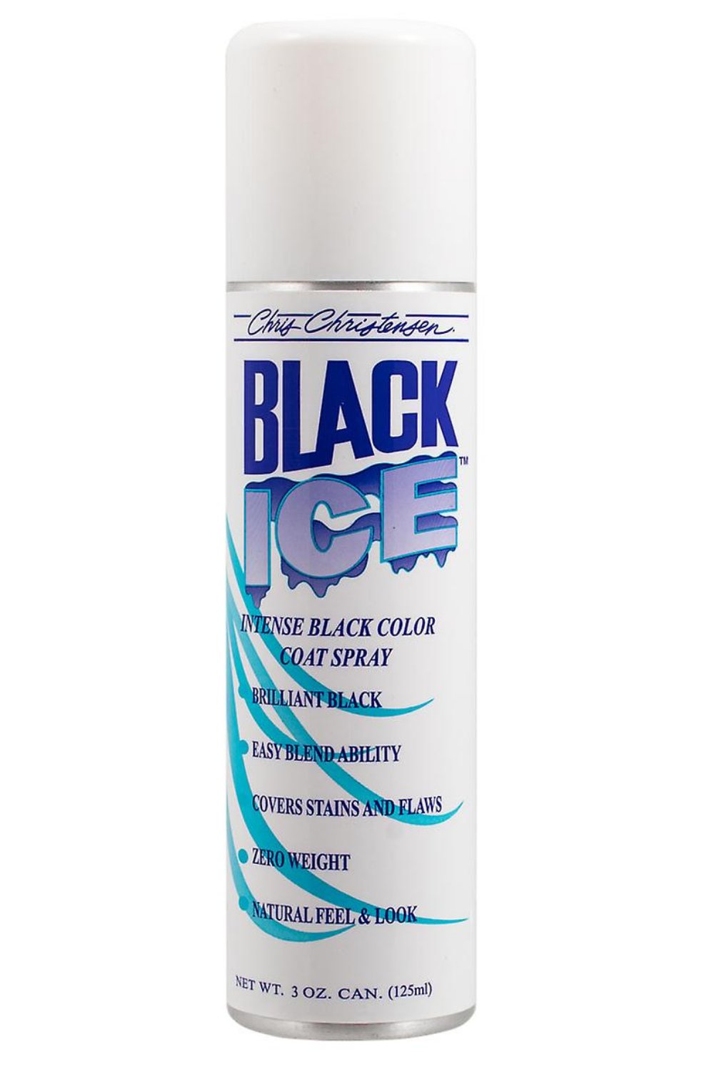 Chris Christensen Black Ice Farbspray – Schwarz für Hunde & Katzen 125gr