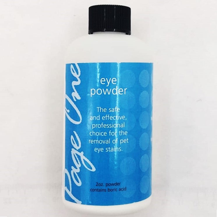 Page One Augenpuder Feuchtigkeitsspray für Hunde und Katzen