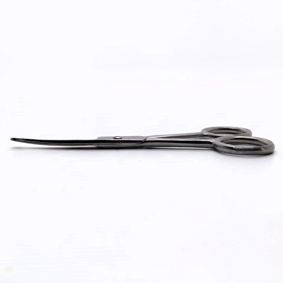 Pfotenschere Fellschere Edelstahl Rostfrei leicht gebogen 11,5 cm