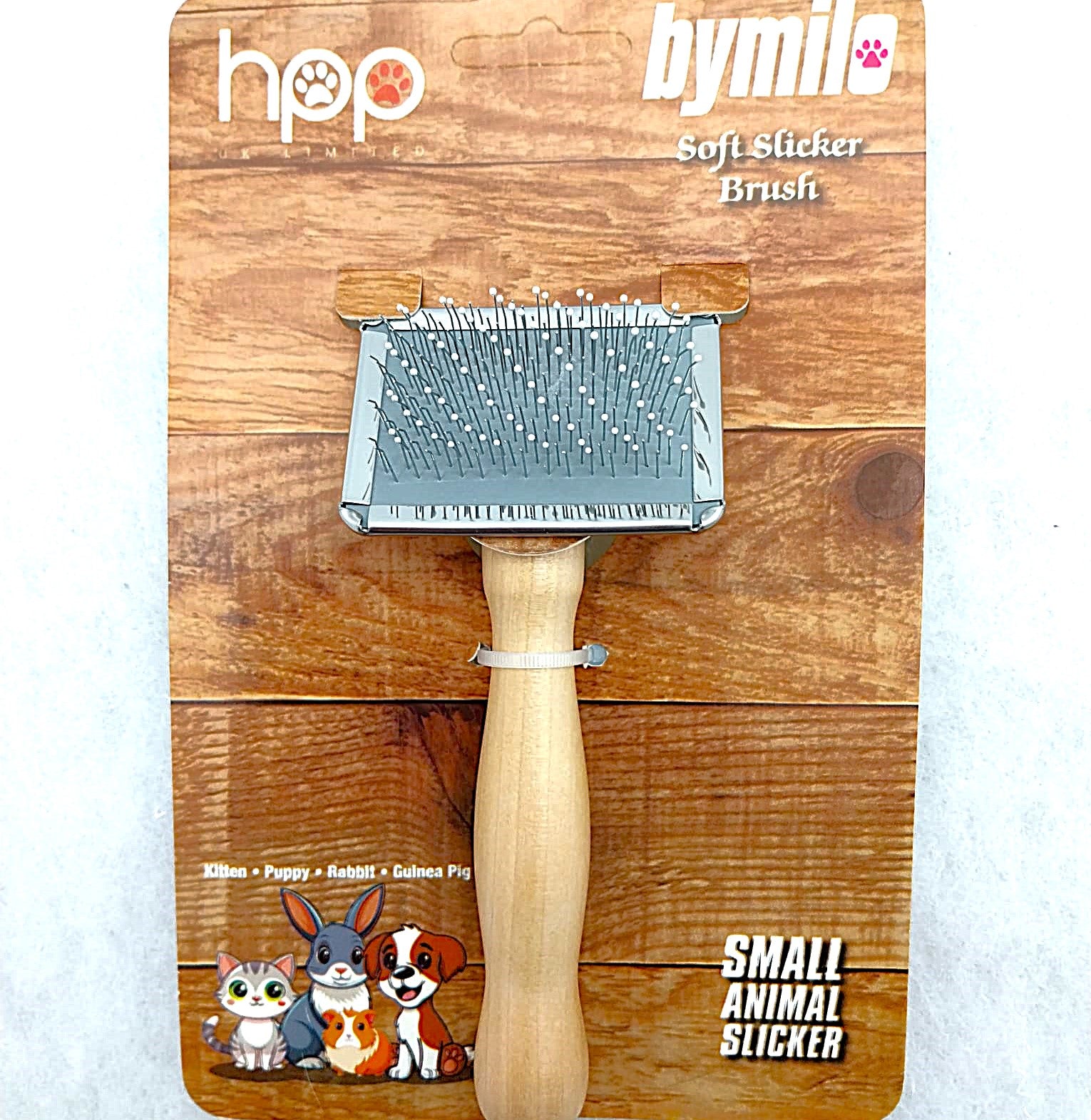 Bymilo Soft Slicker Brush für sensible Tierbabys & Kleintiere