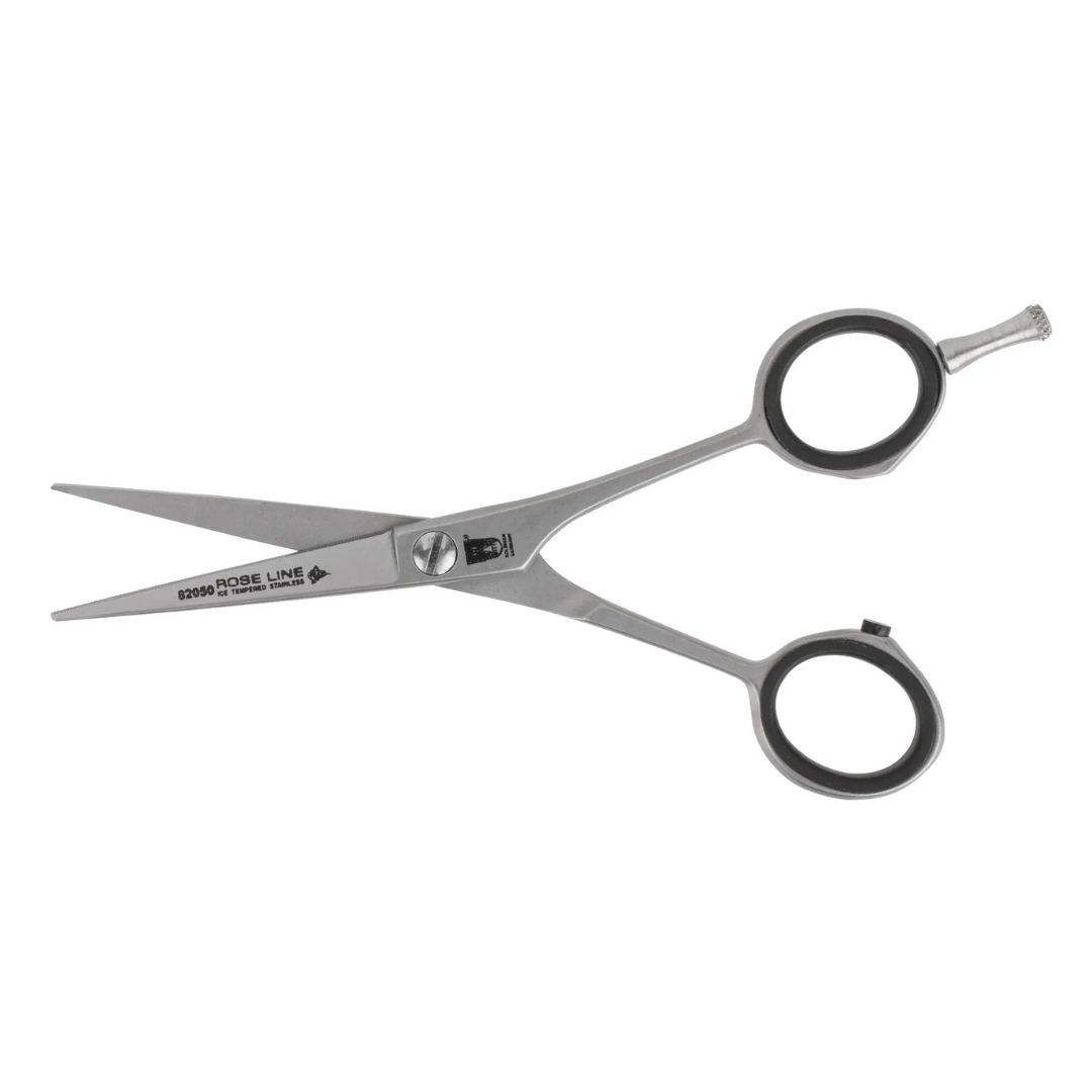 Rose Line 82050 Grooming-Schere 5" gerade mit Fingerhaken – Solingen