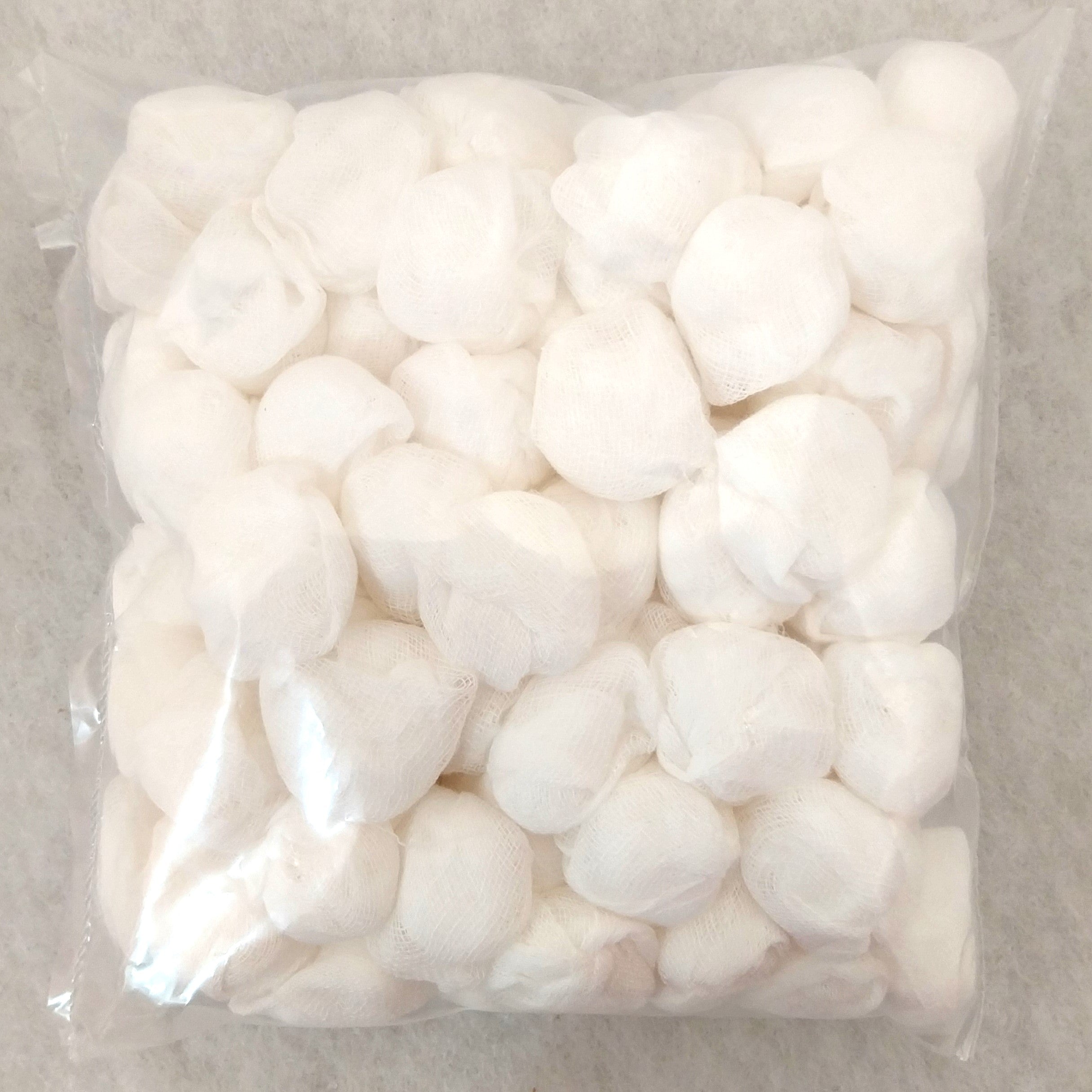 Mulltupfer Schlinggazetupfer unsteril, Reinigung von Augen, Ohren, Nasenbereich und Wundversorgung