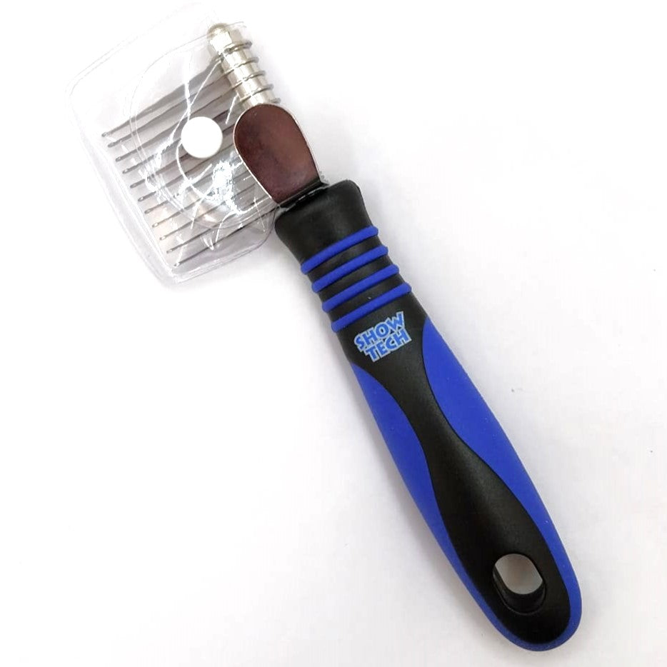 Show Tech Dematting Comb 11, 9 oder 6 blades, Entfilzungskamm mit 11, 9 oder in Mini mit 6 Klingen