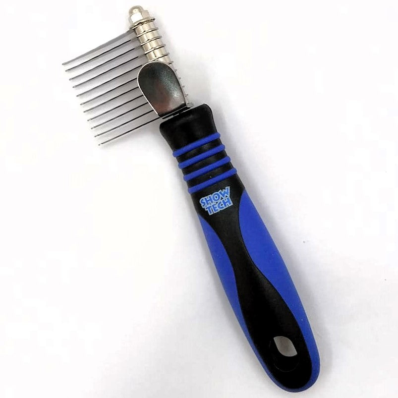Show Tech Dematting Comb 11, 9 oder 6 blades, Entfilzungskamm mit 11, 9 oder in Mini mit 6 Klingen
