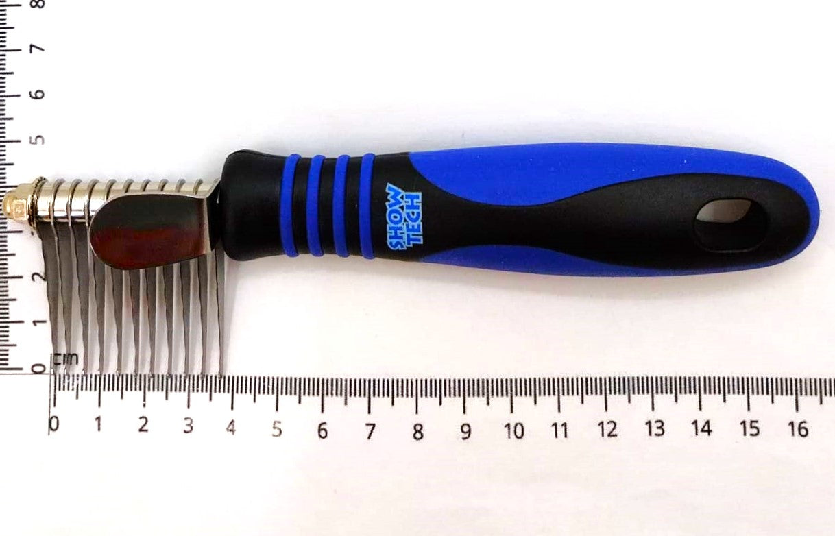 Show Tech Dematting Comb 11, 9 oder 6 blades, Entfilzungskamm mit 11, 9 oder in Mini mit 6 Klingen