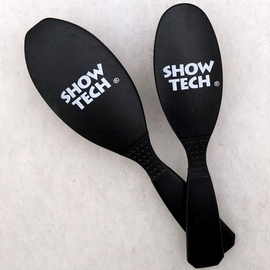 Show Tech Ultra Pro Side - Seiten-Zupfbürste Schwarz für Links- oder Rechtshänder besonders sanft und weich