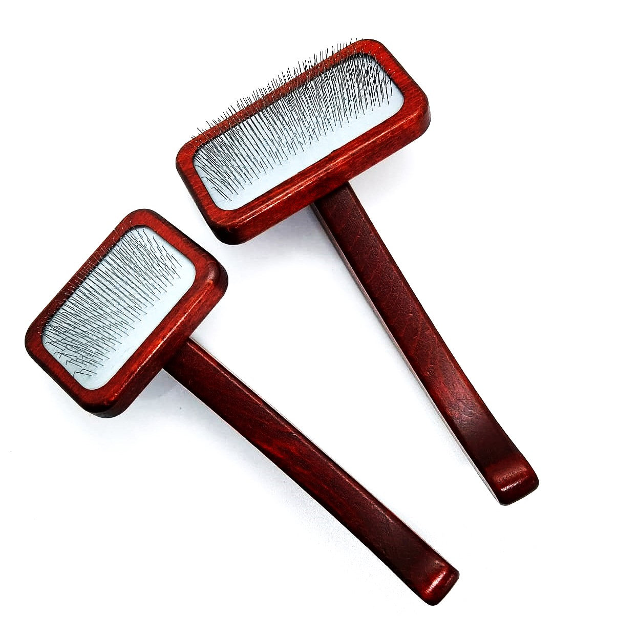 Keller Maxipin Zupfbürste mit weichem Gummikissen für Hunde & Katzen