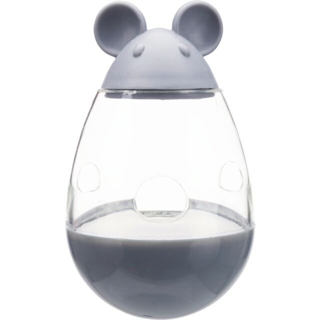 Trixie Cat Snack Maus, Steh-Auf-Maus, Activity Snack Maus, Snackspender, Leckerlie-Maus