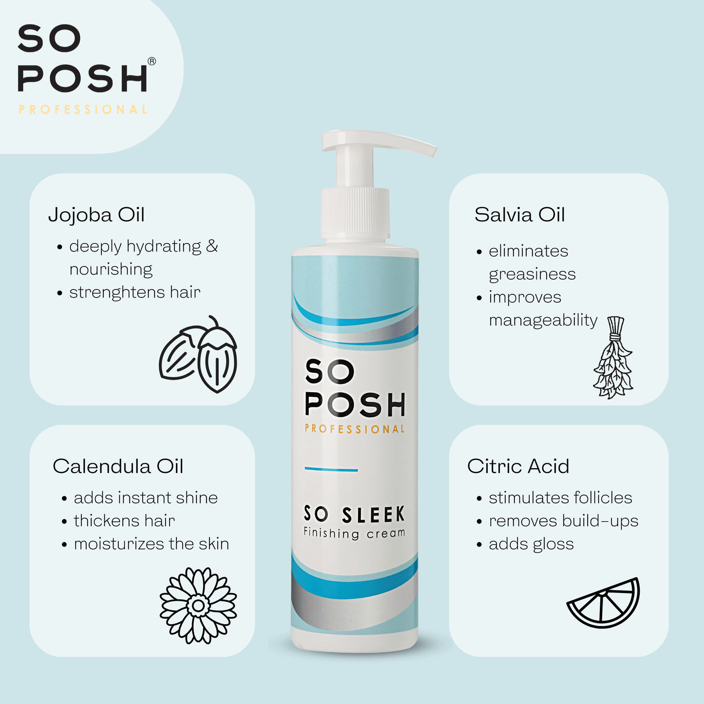 So Posh So Sleek Finishing Cream - Glanz & Geschmeidigkeit für jedes Fell