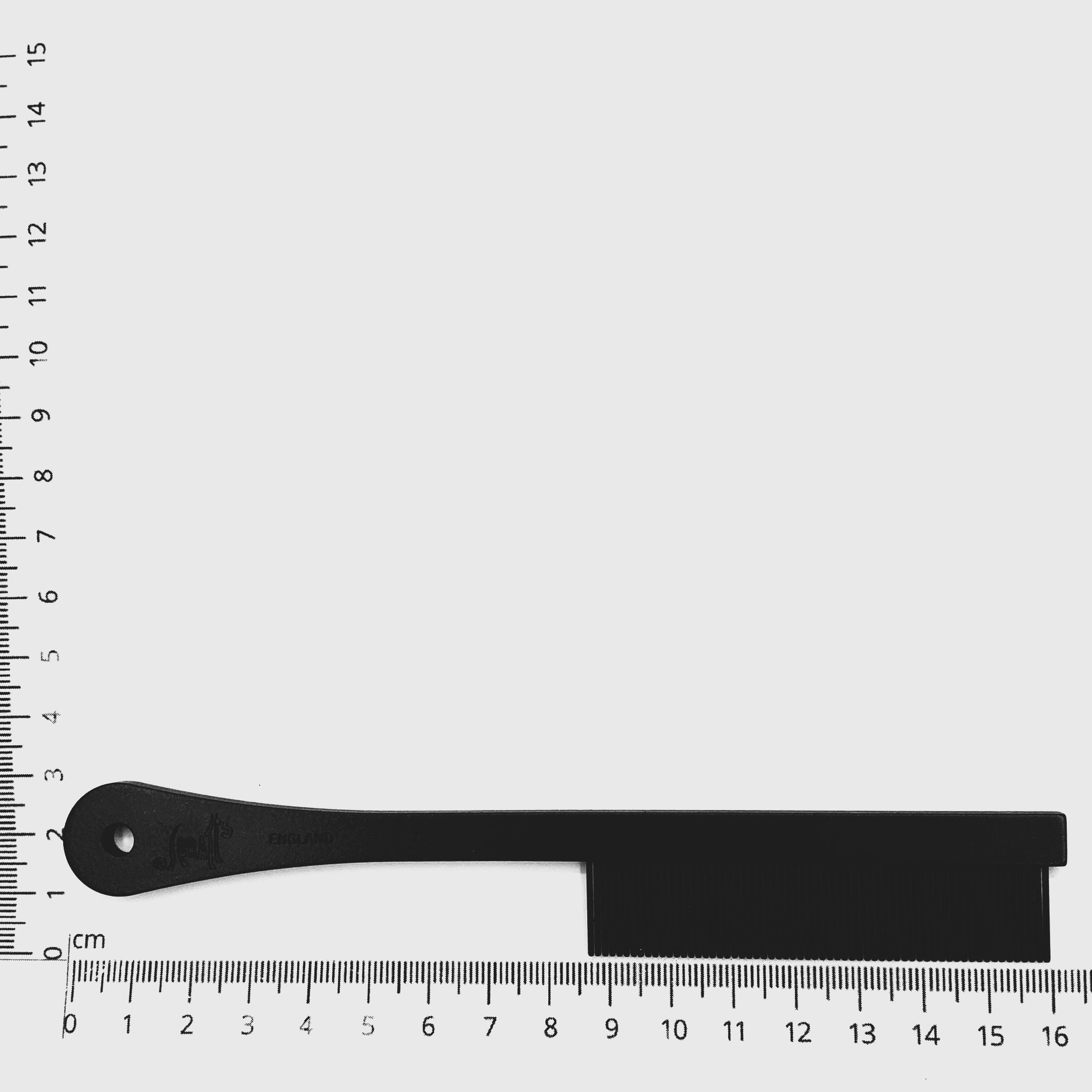 Spratts 73B Teflon beschichtet antistatisch, extra fein gezahnt (Flohkamm), für kurzes sehr feines Fell und Gesicht