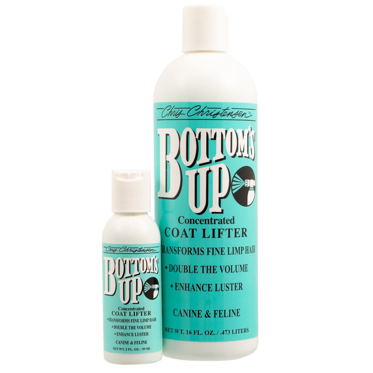 Chris Christensen Bottom’s Up Volumen-Spray für Hunde & Katzen – Konzentrat