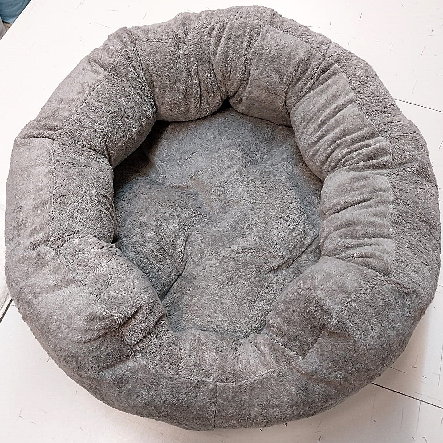 Welkas Kuschelbett „Uschi“ - rundes Bett mit ca. 25 cm hohem Rand und Einstieg