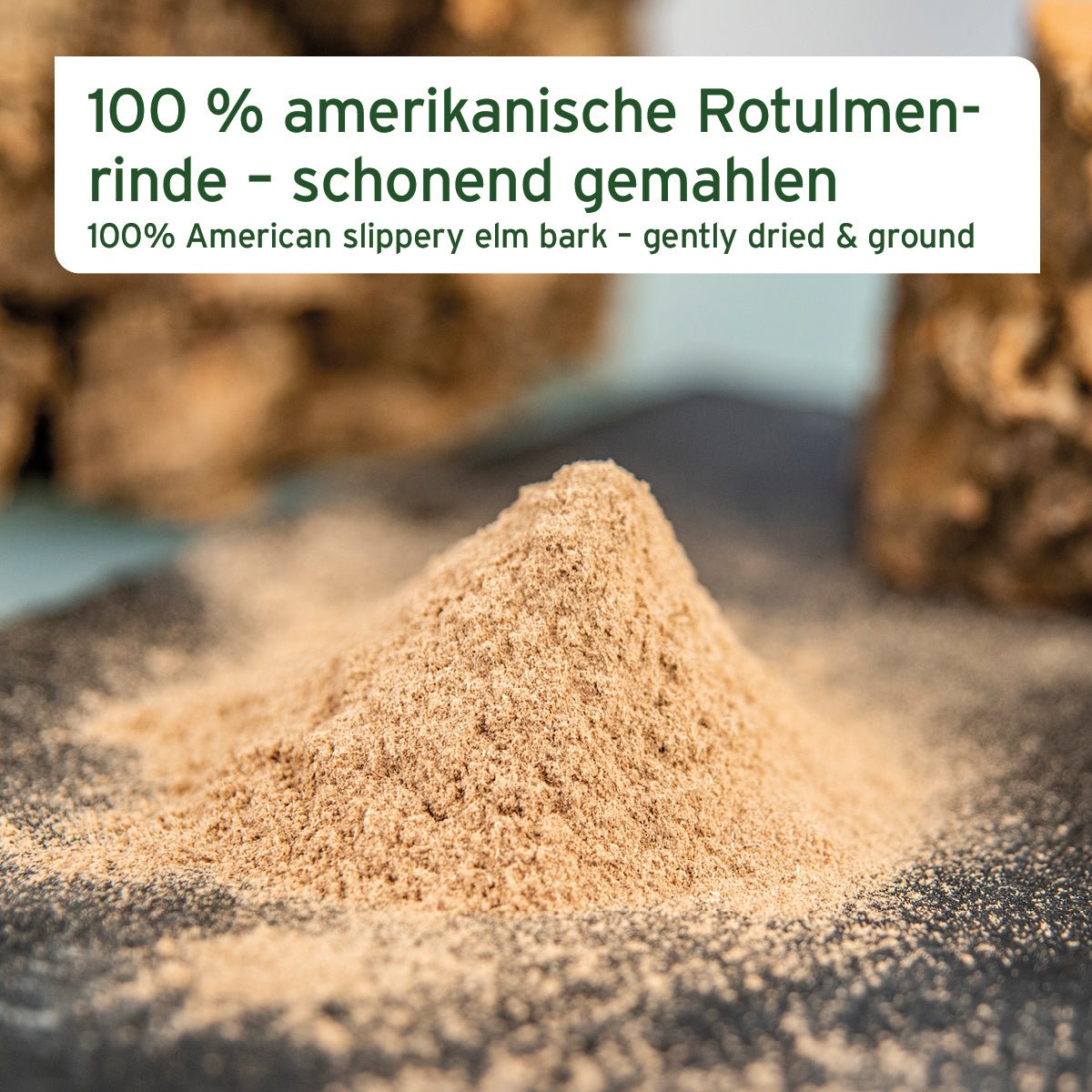 AniForte Ulmenrinde Pulver zur Unterstützung von Magen & Darm Hund & Katze