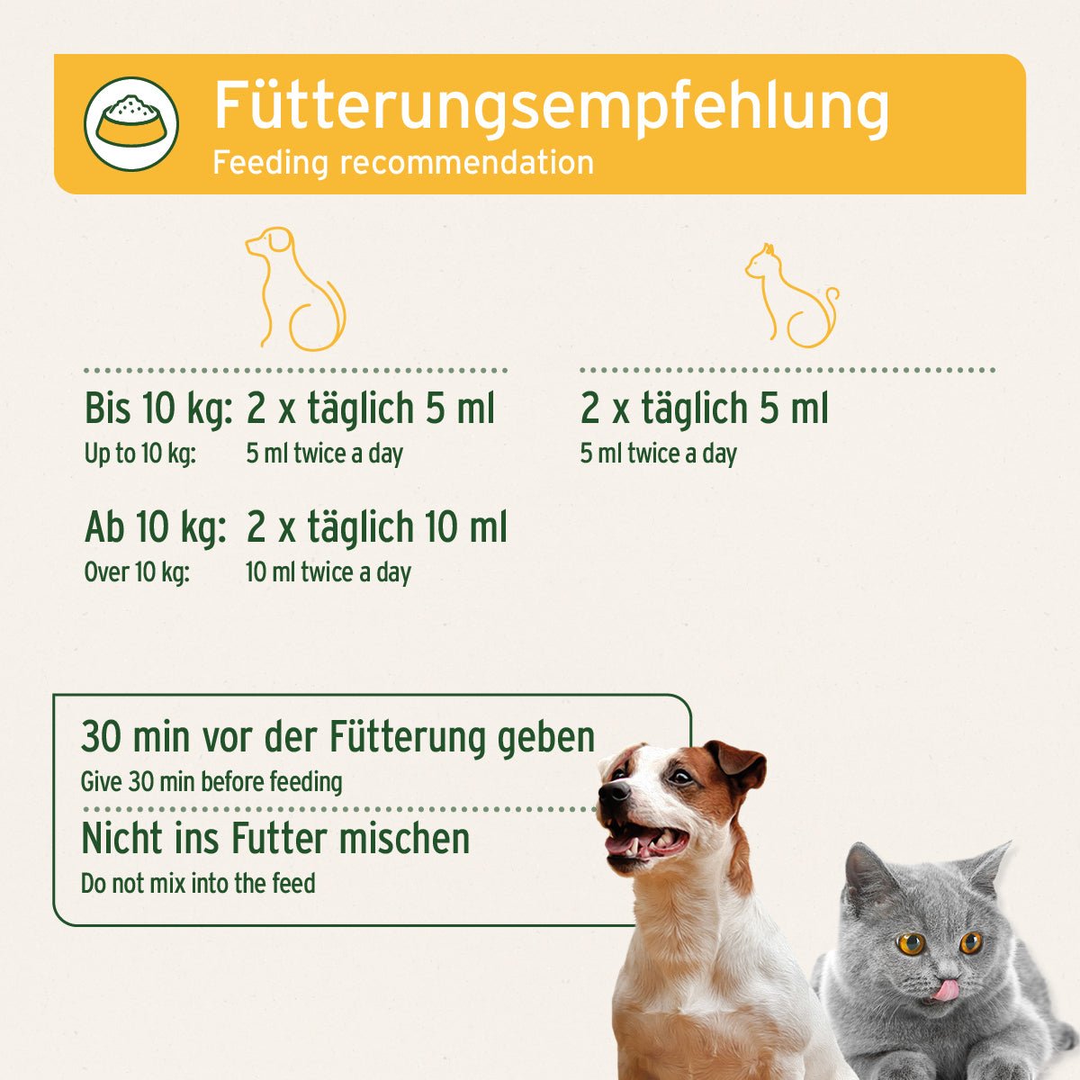 AniForte Ulmenrinde Pulver zur Unterstützung von Magen & Darm Hund & Katze