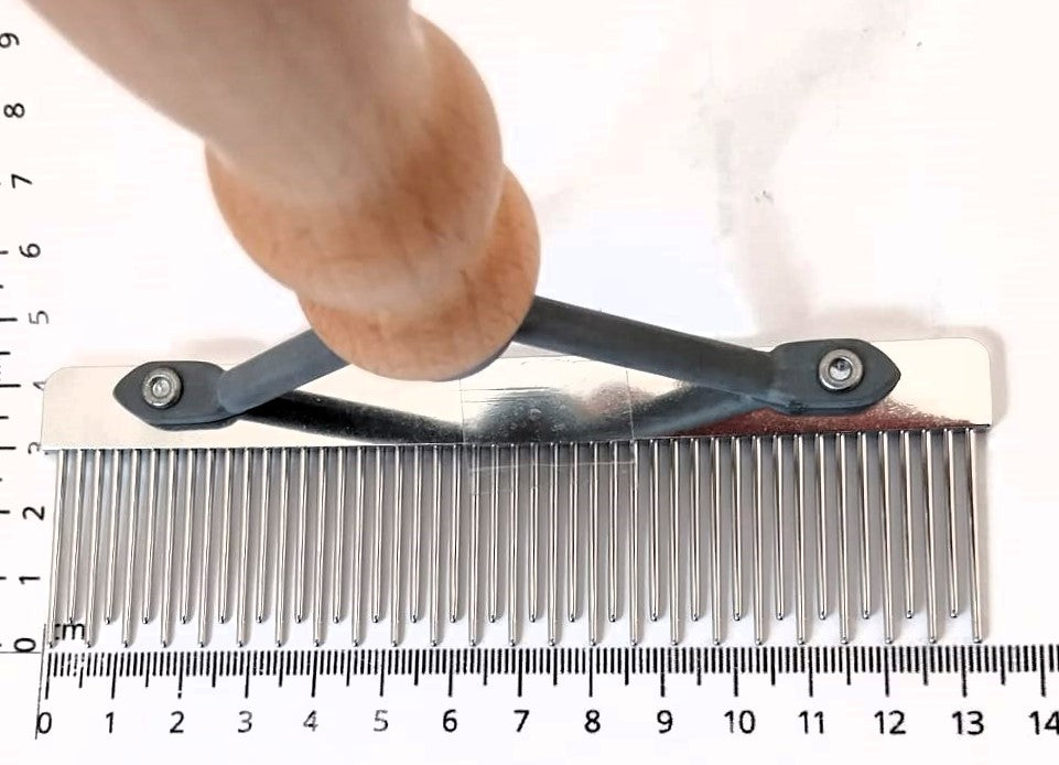 HPP Fellharken & Fellstriegel robust für dichtes Fell & Unterwolle