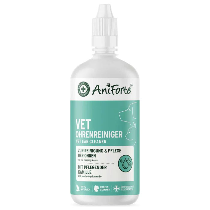 AniForte VET Ohrenreiniger Kamille - zur Reinigung des äußeren Gehörgangs 250 ml