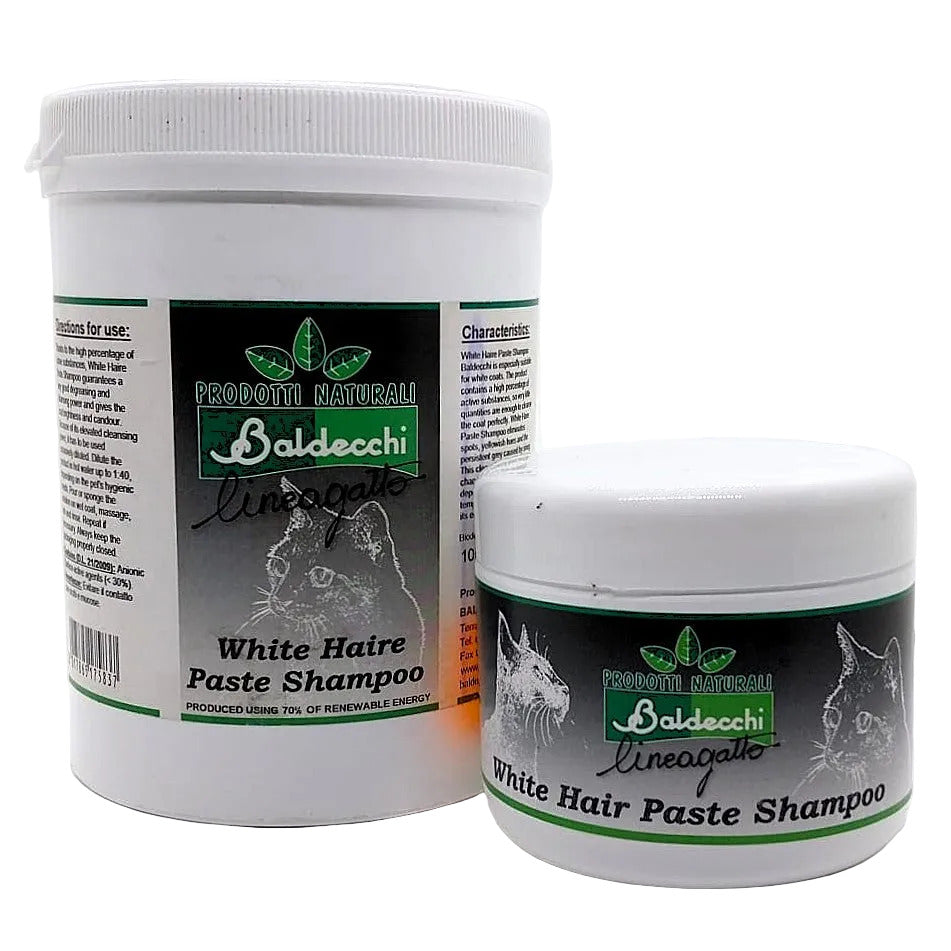 Baldecchi Paste Shampoo Weiß – Intensivpflege für weißes Fell