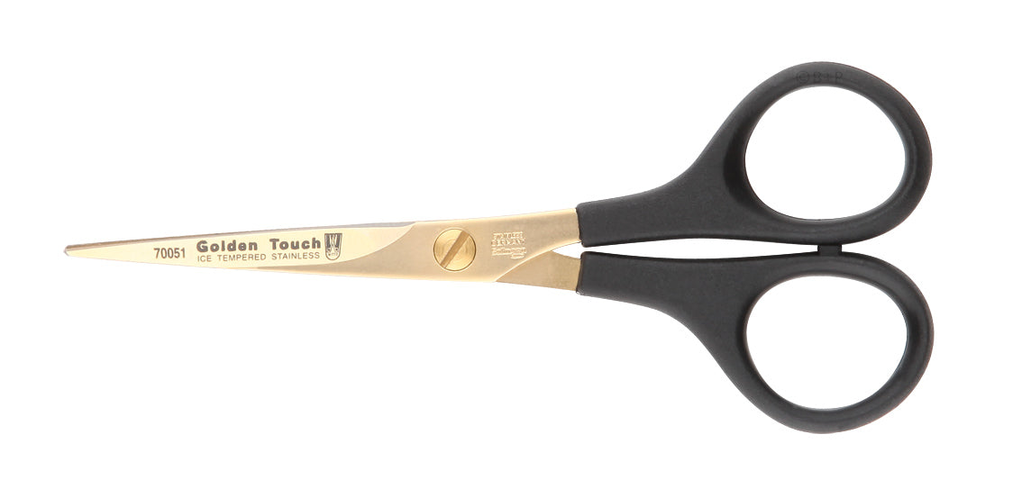 Witte Golden Touch Haarschere 5 Zoll – vergoldet, Solingen