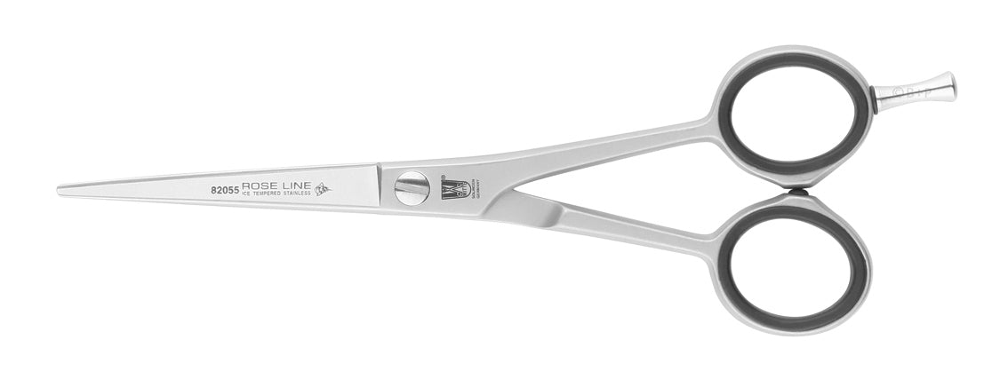 Witte Rose Line Grooming-Schere 5,5 Zoll gerade mit Fingerhaken