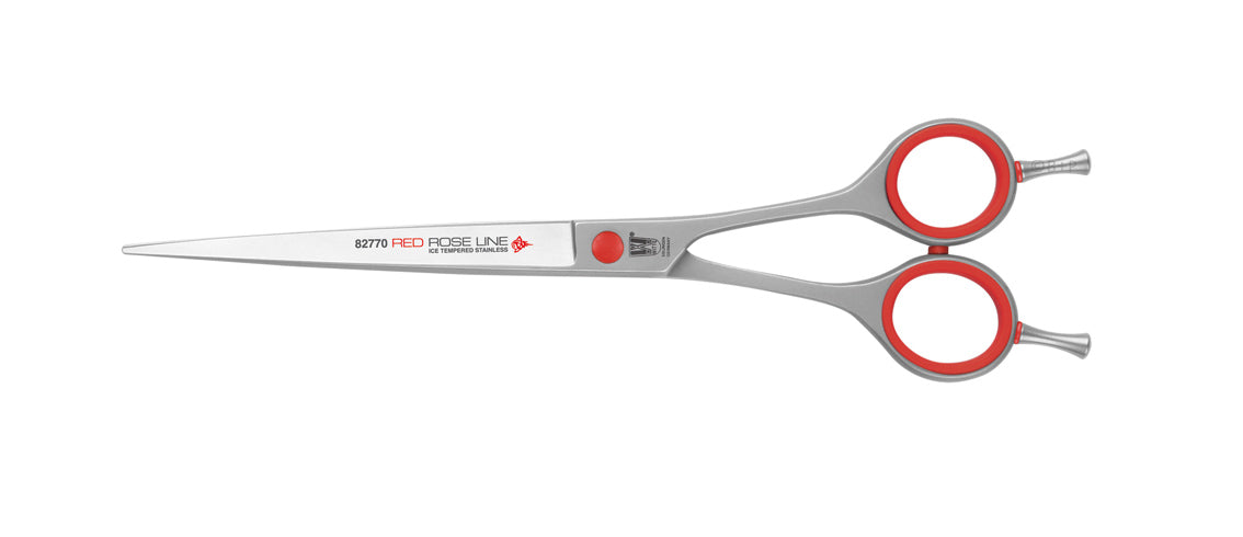 Witte Red Rose Line Grooming-Schere 7 Zoll