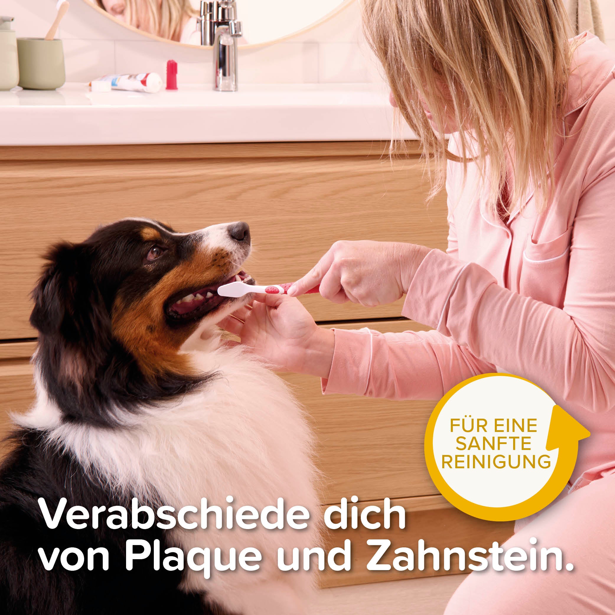 Beaphar Zahnpflege Set für Welpen und kleine Hunde, Puppy Dental Kit, 2-teilig