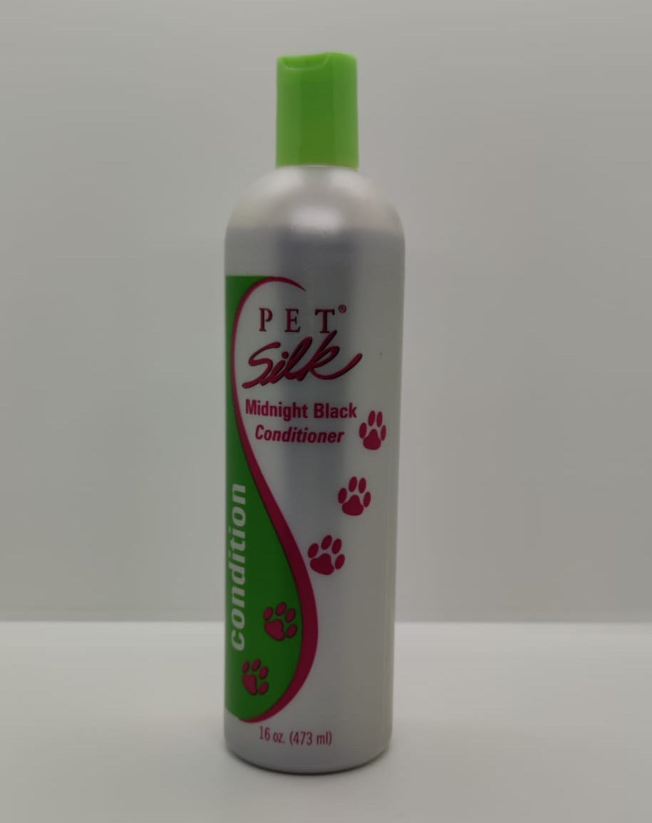 Pet Silk Midnight Black Conditioner 473ml Farbspülung schwarz Pflegespülung