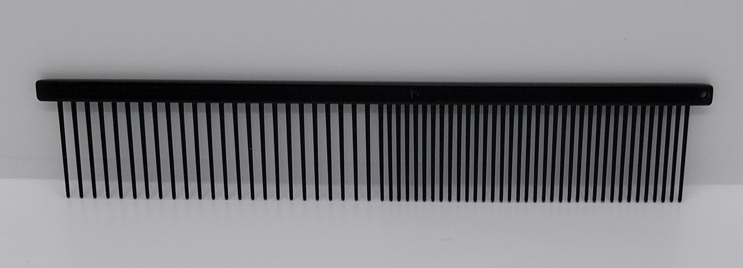 Greyhound Comb 738B fein/grob antistatisch Teflonbeschichtet, Hundekamm, Katzenkamm