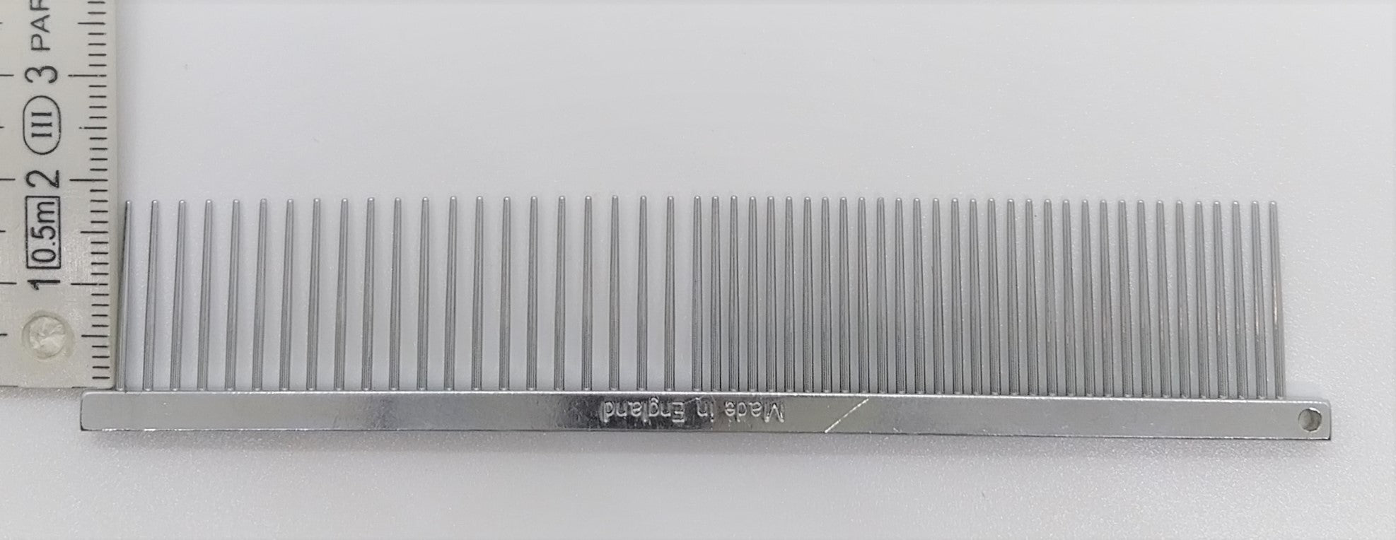 Gesichtskamm, Kombinationskamm 90 fein mittel 11,7cm, Ohrenkamm, Mini Kamm