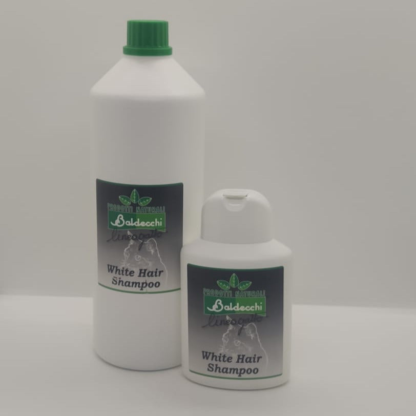 Baldecchi white Hair Shampoo Hundeshampoo Katzenshampoo weißes Fellshampoo