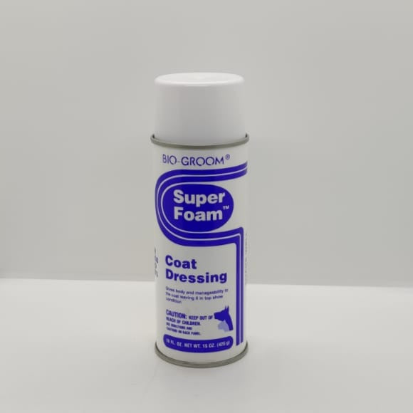 Bio Groom Super Foam Spray 425gr Stylingspray Fellspray Hundepflege Katzenpflege