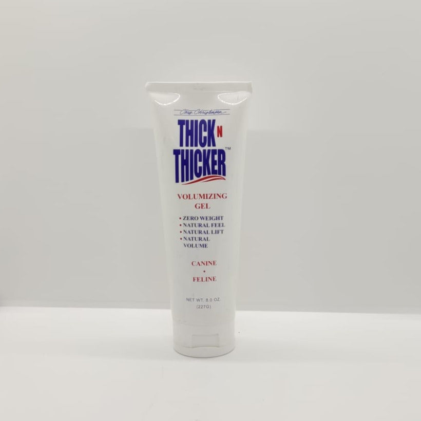 Chris Christensen Thick N Thicker Volumizing Gel Volumen Hunde Katzen 227g Tube