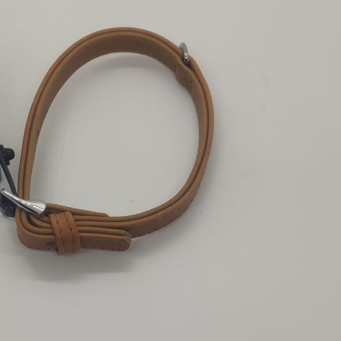 Karlie Hundehalsband Gaucho Hirschleder braun, Halsband supersoft, atmungsaktiv
