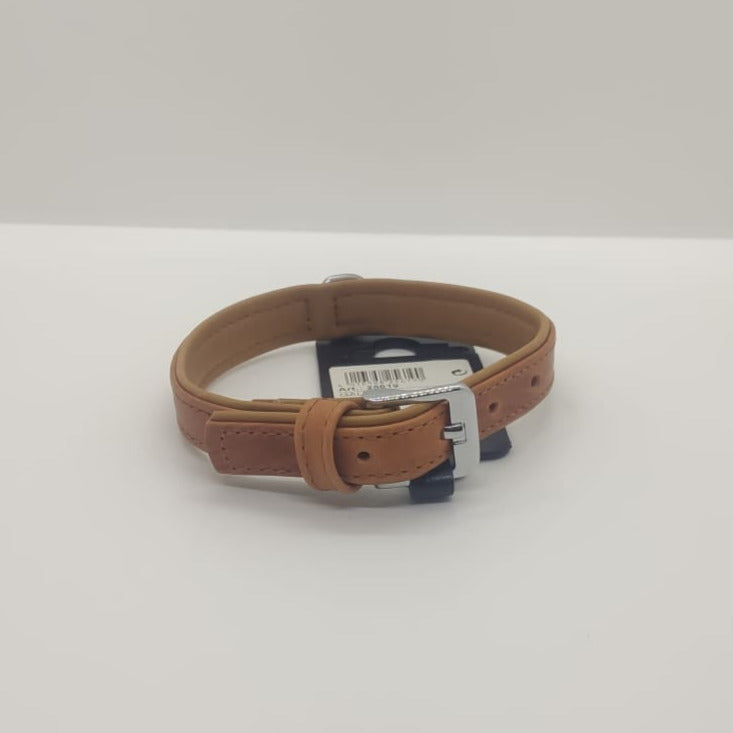 Karlie Hundehalsband Gaucho Hirschleder braun, Halsband supersoft, atmungsaktiv