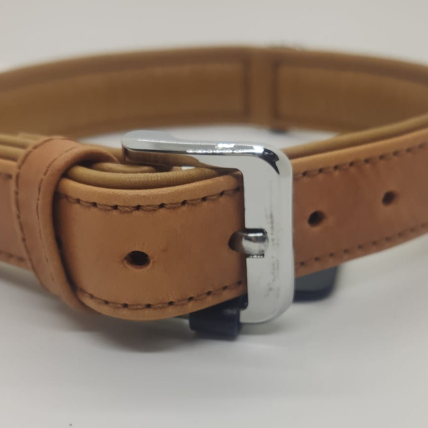 Karlie Hundehalsband Gaucho Hirschleder braun, Halsband supersoft, atmungsaktiv