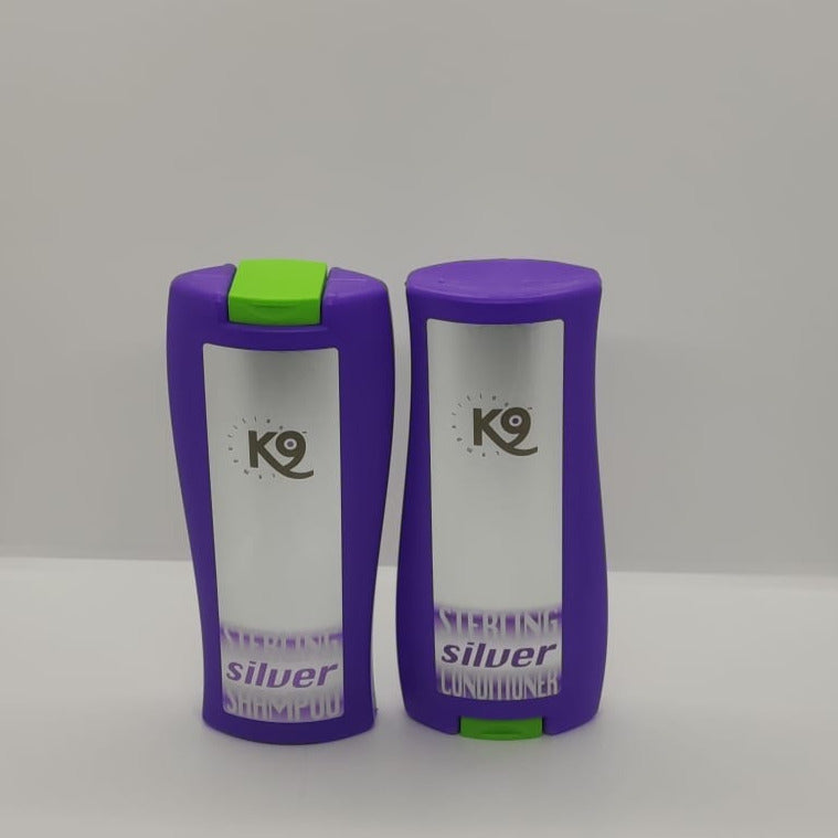 K9 Competition Sterling Silver 300ml Pflegeserie Hundeshampoo Katzenshampoo