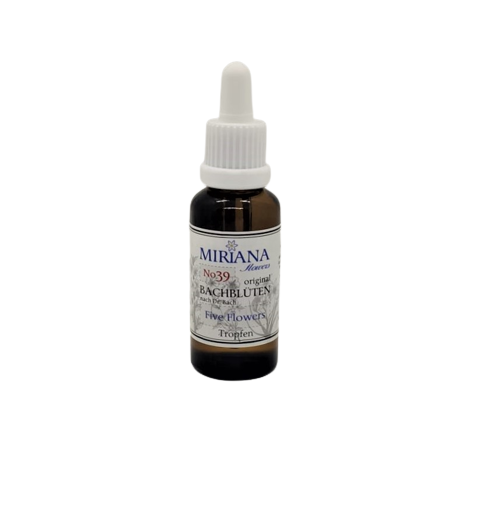 Miriana 39 First Aid Remedy Notfalltropfen Bachblüten für Heimtiere