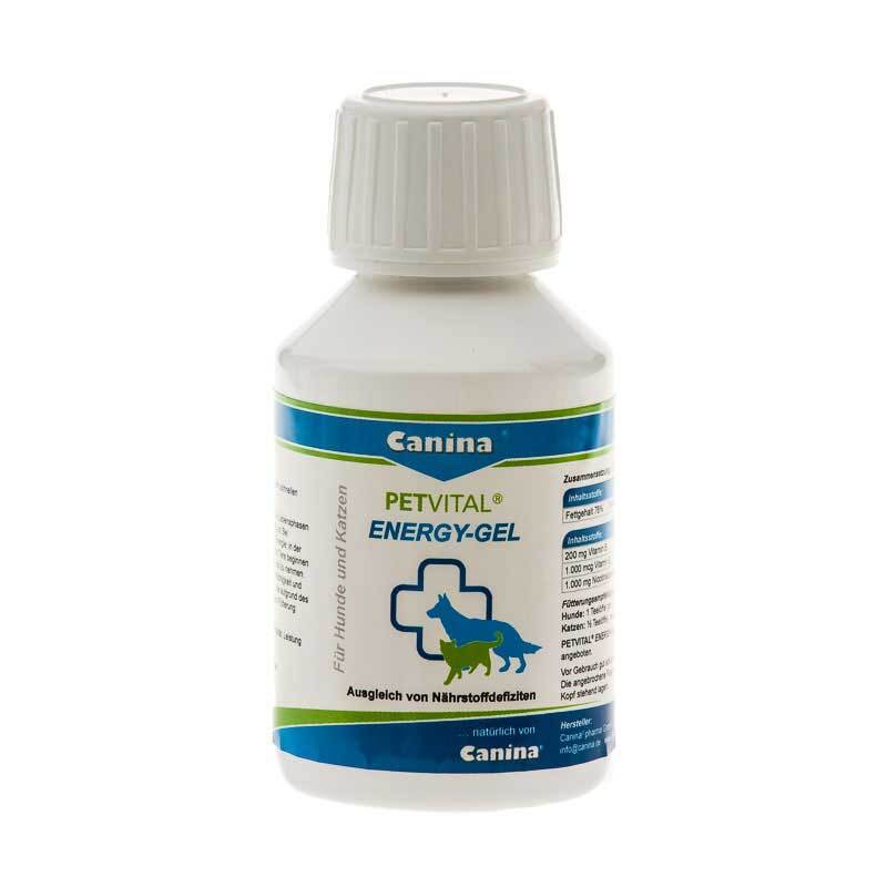 Canina PETVITAL Energy-Gel – Energie & B-Vitamine, appetitanregend