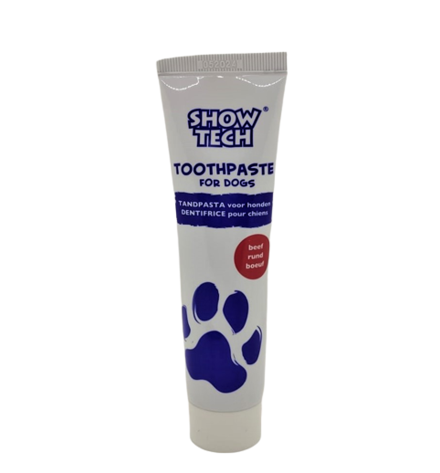 Show Tech Toothpaste, Zahnpasta, 2 leckere Geschmacksrichtungen  für Hunde und Katzen, 85gr
