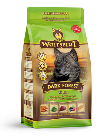 Wolfsblut Dark Forest Adult Wild Süßkartoffeln ohne Getreide gut verträglich