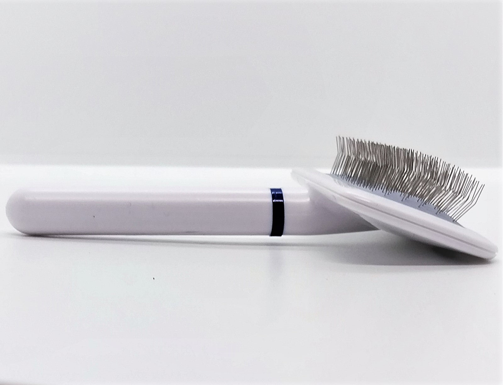 Doggyman Slicker Brush soft 3 Größen - original weiß, Hundebürste, Katzenbürste, Zupfbürste