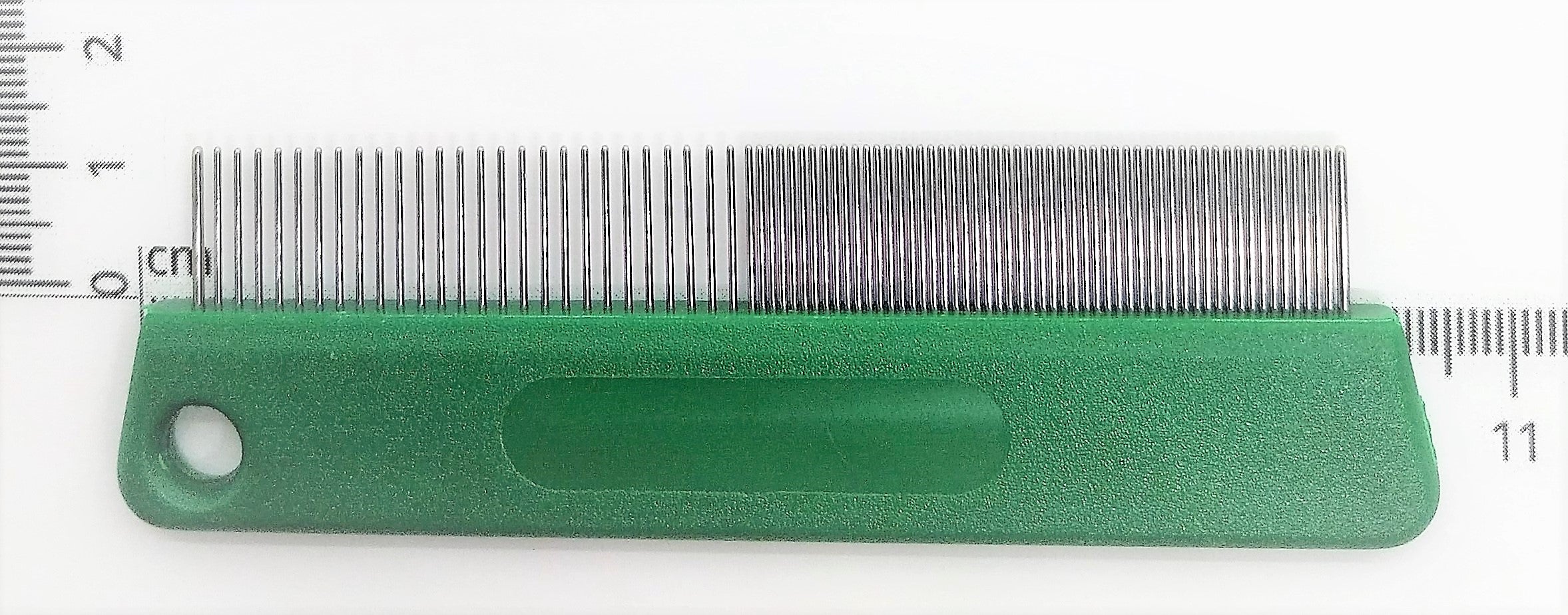 HPP Kurzhaarkamm Kombinationskamm extra fein/medium, Gesichtskamm Flohkamm Ohrenkamm