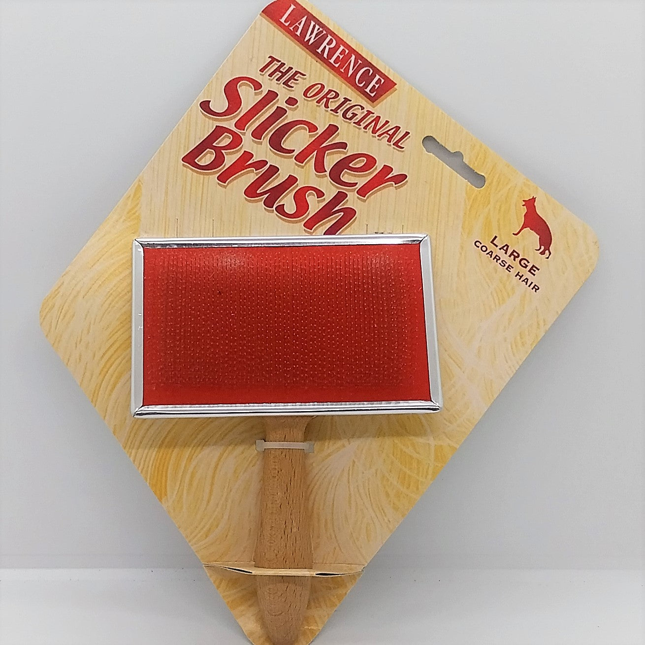 Lawrence -The original- Slicker Brush coarse Hair, Profi Zupfbürsten Hunde, Katzen, Haustiere
