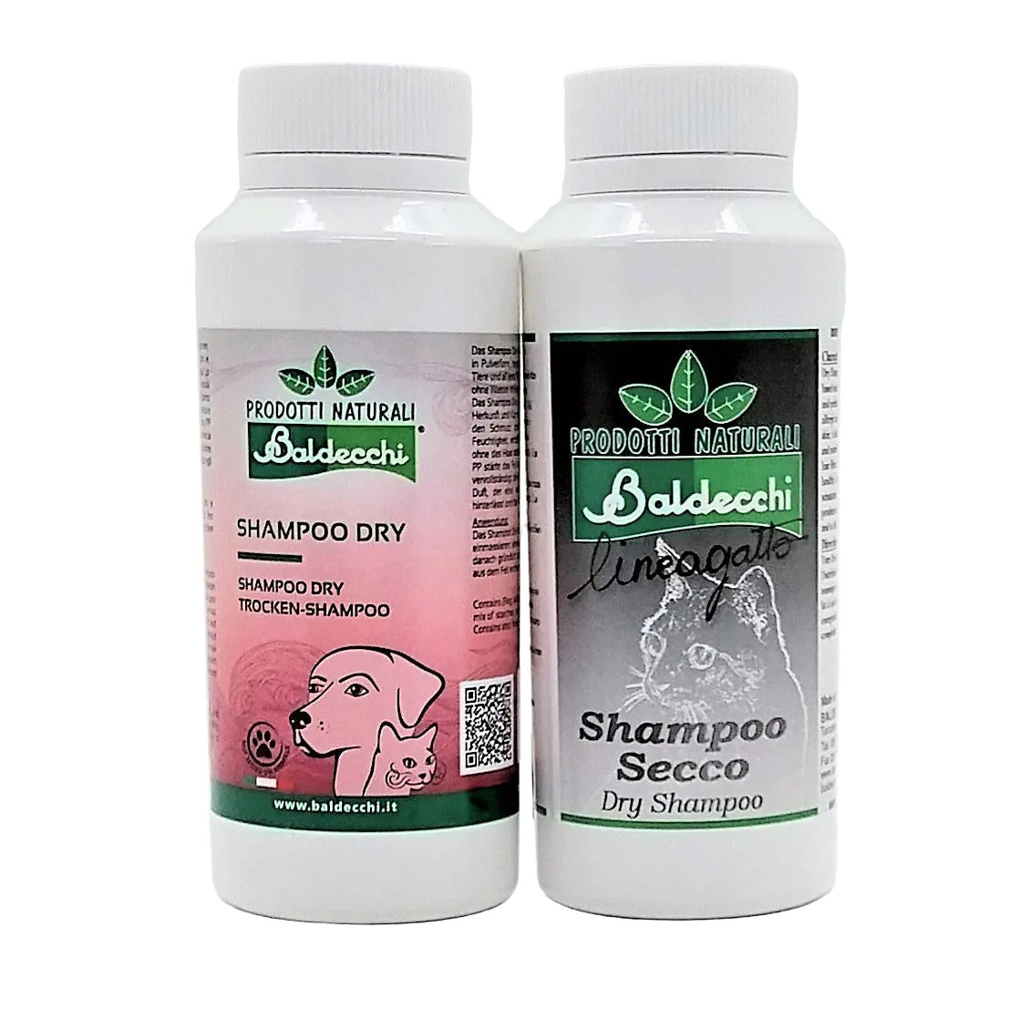 Baldecchi Shampoo a Secco – Trockenshampoo für Hunde & Katzen