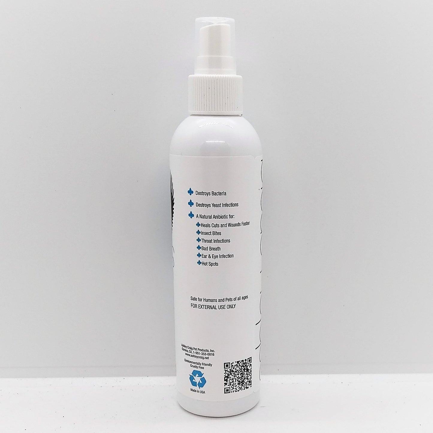 Ashley Crag Show Salon Spa Colloidal Silver Spray, 225ml