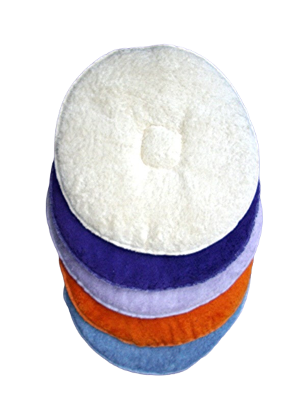 Welkas Rundeinlagen Baumwollplüsch gekettelt, Kratzbaumschalen, Kratzbaumeinlage, Korbeinlage, Kratztonne